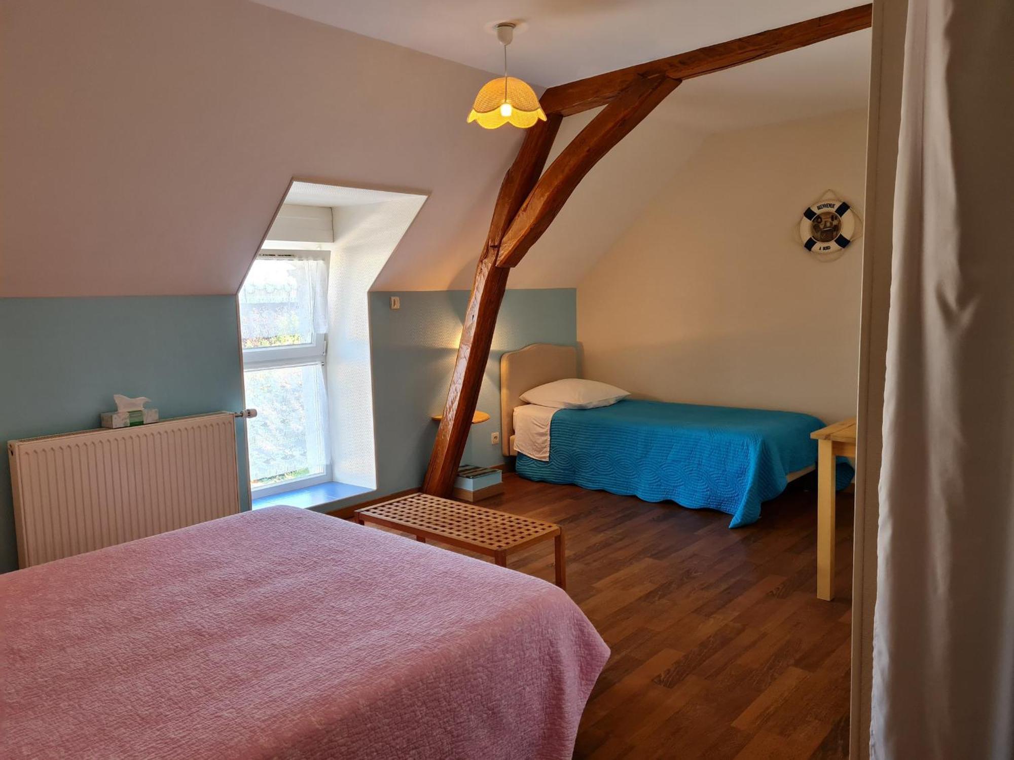 Ferme Renovee Au Calme - 4 Chambres, Petit-Dejeuner Inclu - Fr-1-590-450 Cravant  外观 照片